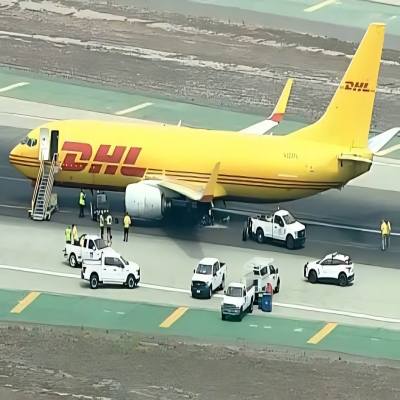 Brakes Lock, Tires Burst, Runway Shuts: A DHL Cargo Jet's Harrowing Night At LAX